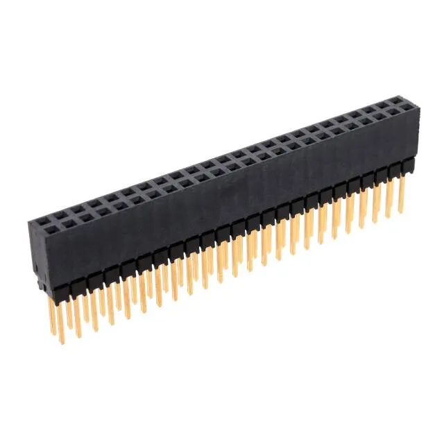ESQ-124-38-G-D (ELEVATED SOCKET STRIPS)