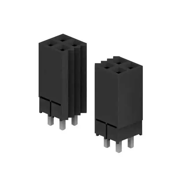 ESQ-110-12-T-D (ELEVATED SOCKET STRIPS)