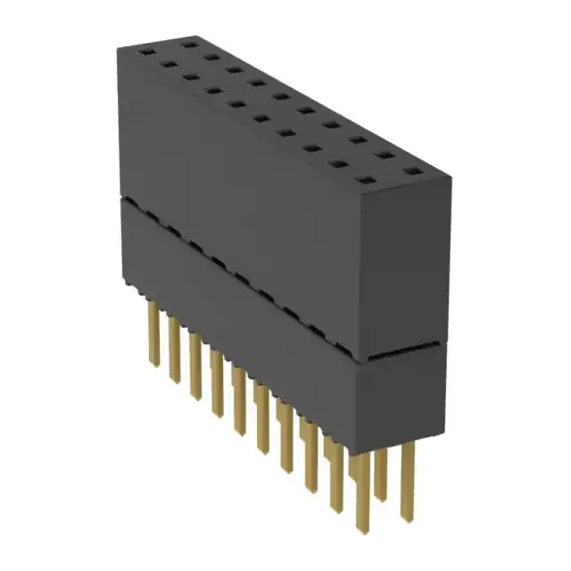 ESW-110-23-G-D (ELEVATED SOCKET STRIPS)