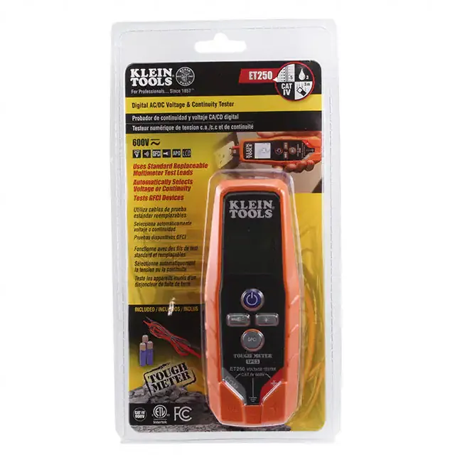 ET250 (VOLTAGE TESTER AC/DC DIGITAL)