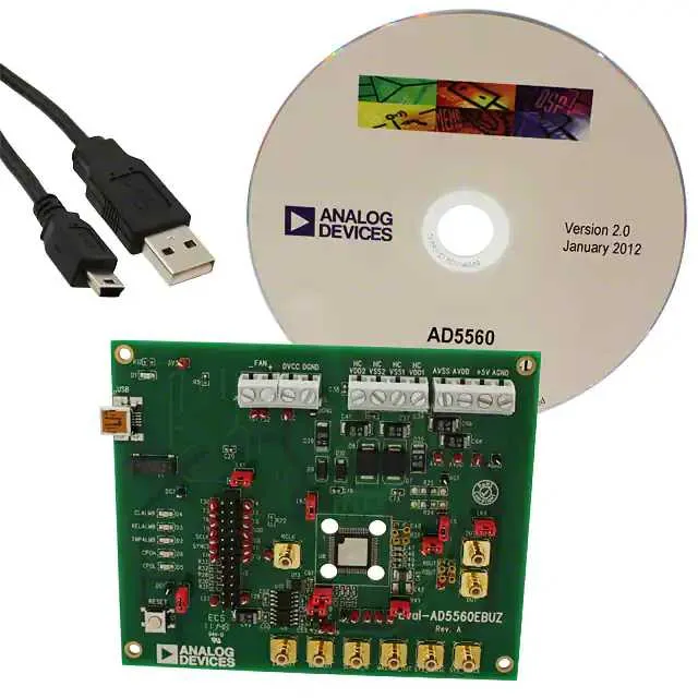 EVAL-AD5560EBUZ (BOARD EVALUATION FOR AD5560)
