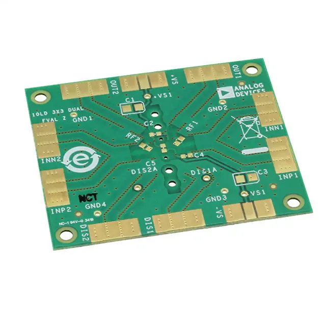 EVAL-HSAMP-2CPZ-10 (EVAL BOARD ADA4805 10WLCSP)