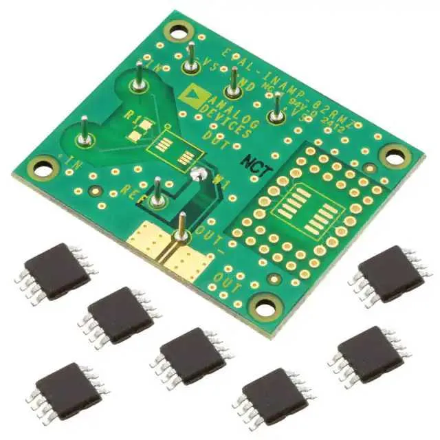 EVAL-INAMP-82RMZ (EVAL BOARD FOR MSOP IN-AMP)