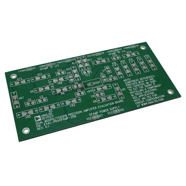 EVAL-PRAOPAMP-2RMZ (ADAPTER BOARD DUAL AMP MSOP)