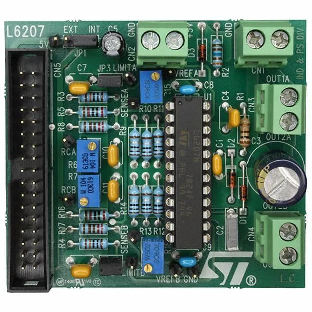 EVAL6207N (BOARD MOTOR STEPPER/DC L6207 DIP)