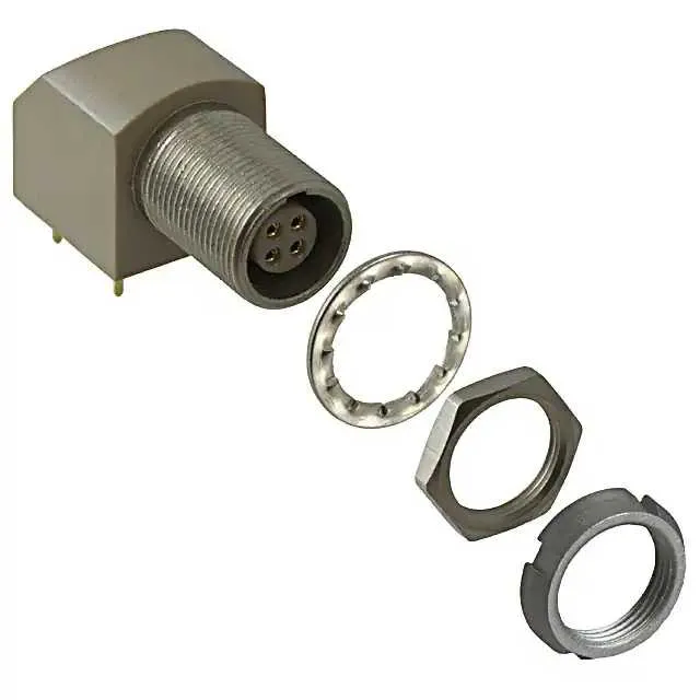 EXG.0B.304.HLN (CONN RCPT FMALE 4POS GOLD SOLDER)