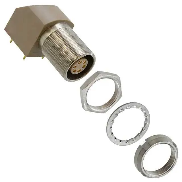 EXG.1B.306.HLN (CONN RCPT FMALE 6POS GOLD SOLDER)