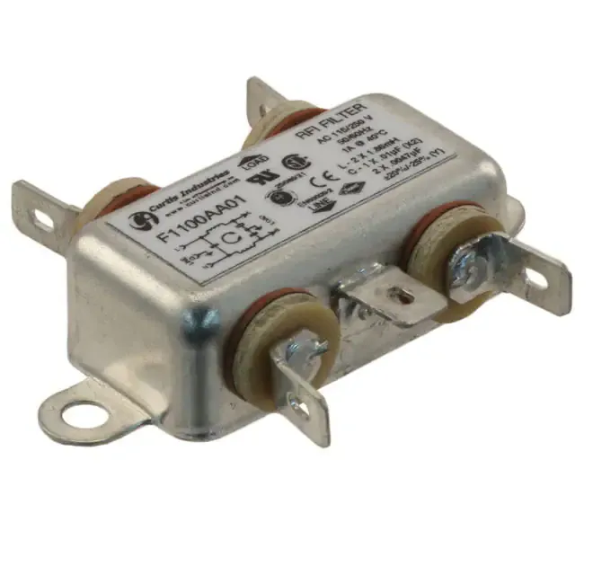 F1100AA01 (LINE FILTER 250VAC 1A CHASS MNT)