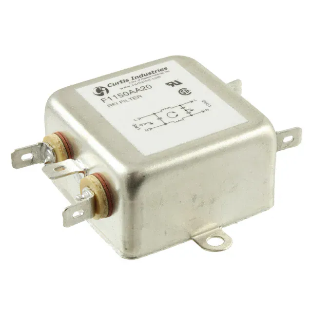 F1150AA20 (LINE FILTER 250VAC 20A CHASS MNT)