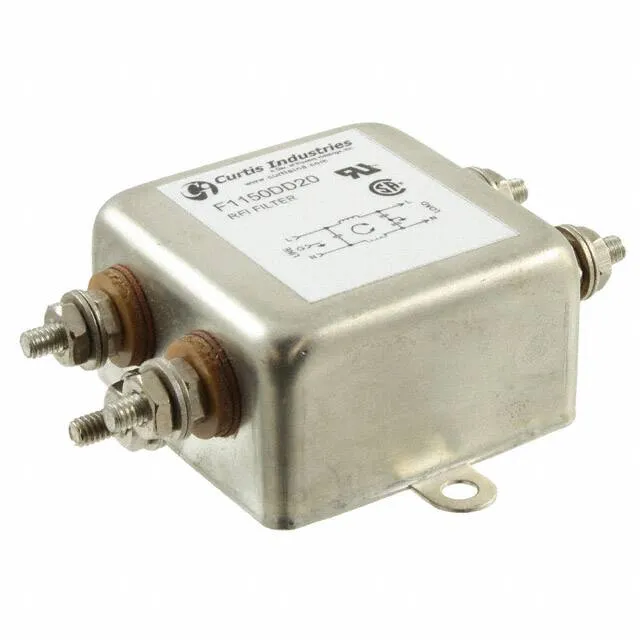 F1150DD20 (LINE FILTER 250VAC 20A CHASS MNT)