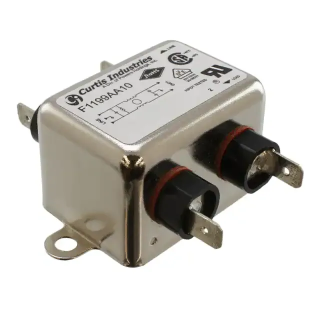 F1199AA10 (LINE FILTER 250VAC 10A CHASS MNT)