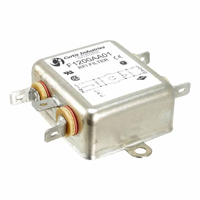 F1200AA01 (LINE FILTER 250VAC 1A CHASS MNT)