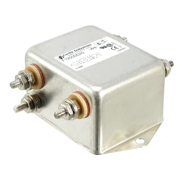F1200DD20 (LINE FILTER 250VAC 20A CHASS MNT)