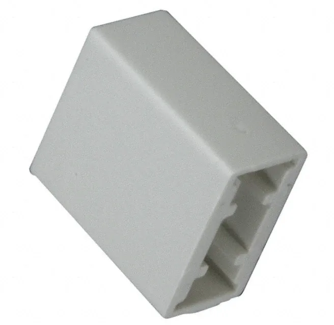 F1202 (CAP PUSHBUTTON RECTANGULAR WHITE)