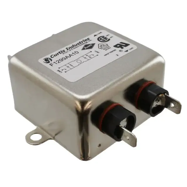 F1299AA10 (LINE FILTER 250VAC 10A CHASS MNT)