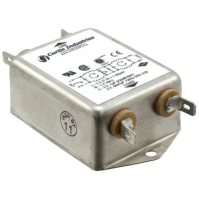 F1300AA03 (LINE FILTER 250VAC 3A CHASS MNT)