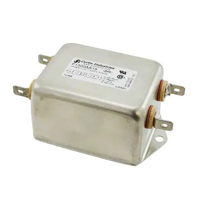 F1300AA15 (LINE FILTER 250VAC 15A CHASS MNT)