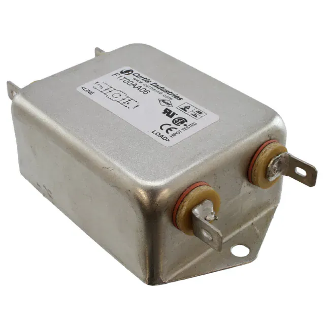 F1700AA06 (LINE FILTER 250VAC 6A CHASS MNT)