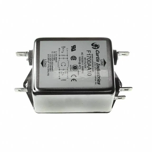 F1700AA10 (LINE FILTER 250VAC 10A CHASS MNT)