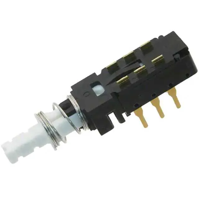F2UOA01AAU (SWITCH PUSH DPDT 0.04A 50V)