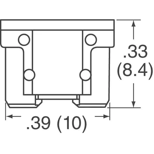 0891025.NXWS (FUSE AUTO 25A 58VDC BLADE MINI)