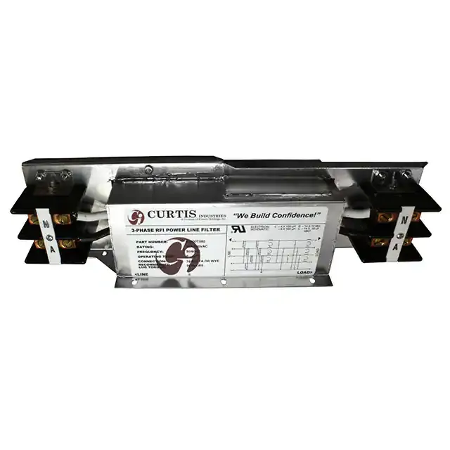 F3600T080 (LINE FILTER 600VAC 80A CHASS MNT)