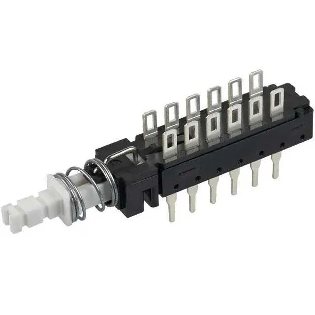 F4UEE (SWITCH PUSH 4PDT 0.5A 125V)