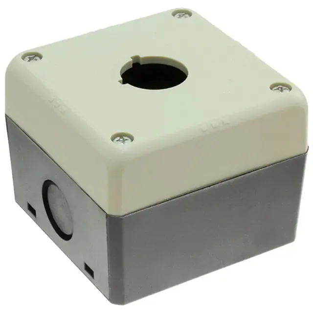 FB1W-111Z (ENCLOSURE 1 HOLE BOX BEIGE)