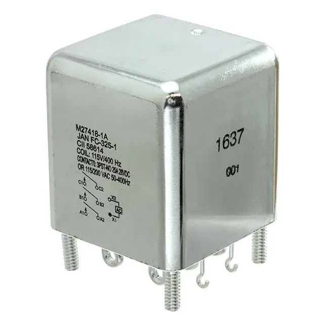FC-325-1 (RELAY GEN PURPOSE 3PST 25A 115V)