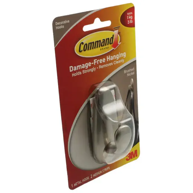 FC12-BN-ES (CLASSIC BRUSH NICKEL MEDIUM HOOK)