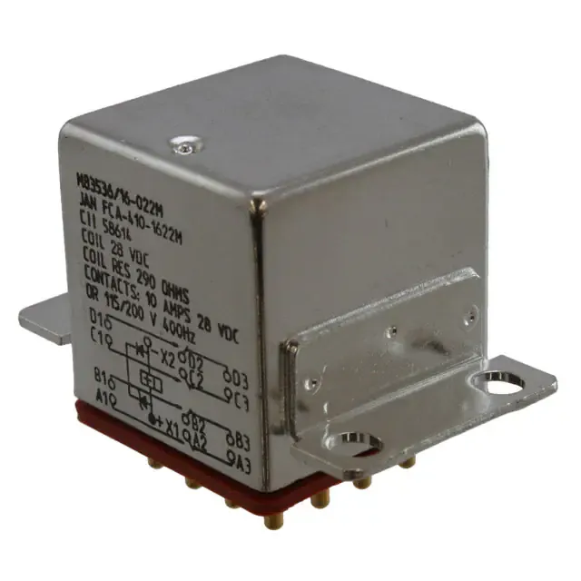 FCA-410-1622M (RELAY GEN PURPOSE 4PDT 10A 28V)