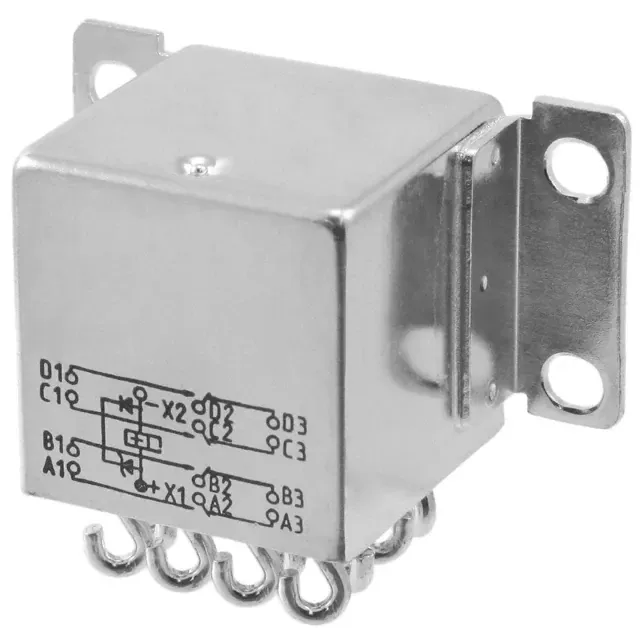 FCA-410-1624M (RELAY GEN PURPOSE 4PDT 10A 28V)