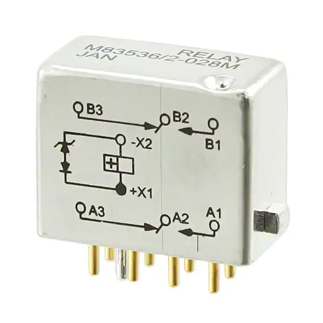 FCB-205-0228M (RELAY GEN PURPOSE DPDT 5A 28V)