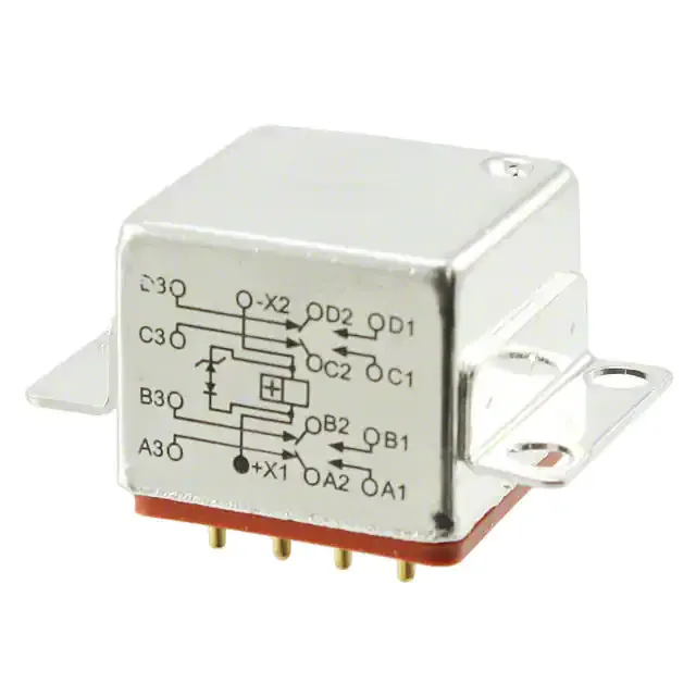 FCB-405-0622M (RELAY GEN PURPOSE 4PDT 5A 28V)