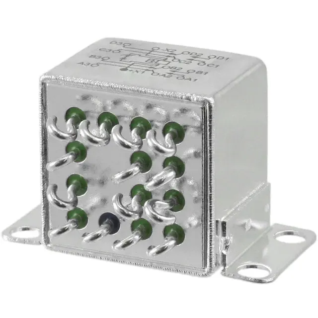 FCB-405-0624M (RELAY GEN PURPOSE 4PDT 5A 28V)