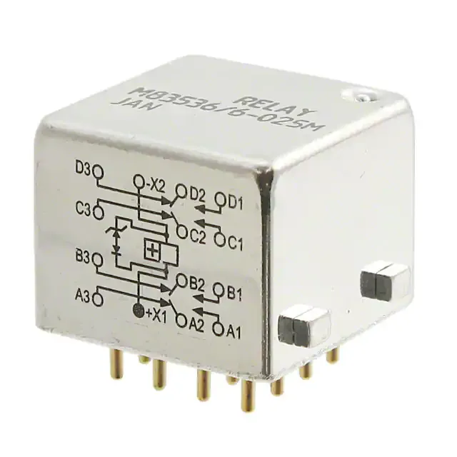 FCB-405-0625M (RELAY GEN PURPOSE 4PDT 5A 28V)