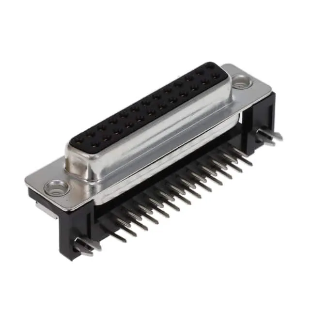 FCC17B25SA410 (CONN D-SUB RCPT 25POS R/A SOLDER)