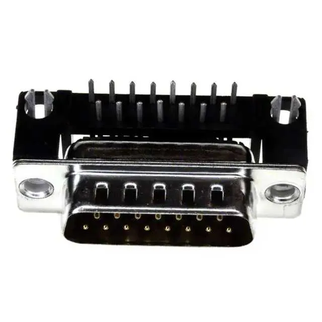 FCE17-A15PA-450 (CONN D-SUB PLUG 15POS R/A SOLDER)