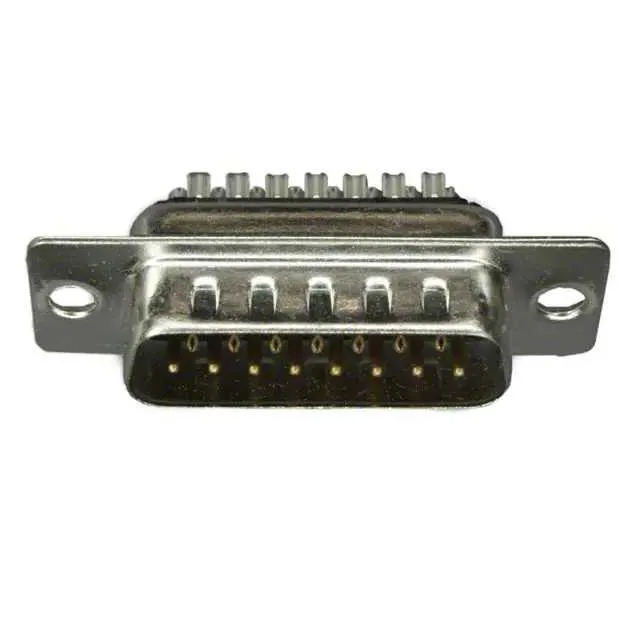 FCE17-A15PM-250 (CONN D-SUB PLUG 15P STR SLDR CUP)