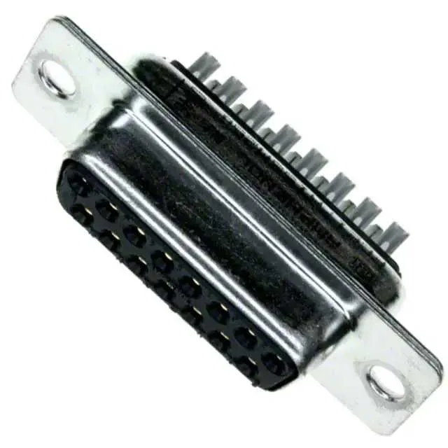 FCE17-A15SM-250 (CONN D-SUB RCPT 15P STR SLDR CUP)