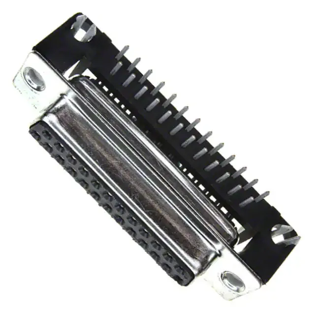 FCE17-B25SA-450 (CONN D-SUB RCPT 25POS R/A SOLDER)