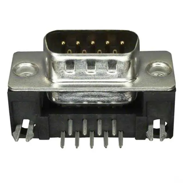 FCE17-E09PA-450 (CONN D-SUB PLUG 9POS R/A SOLDER)