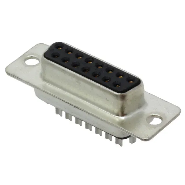 FCE17A15SM240 (CONN D-SUB RCPT 15P STR SLDR CUP)