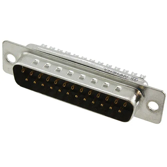 FCE17B25PM240 (CONN D-SUB PLUG 25P STR SLDR CUP)