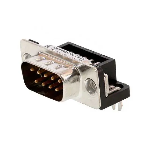FCE17E09PA490 (CONN D-SUB PLUG 9POS R/A SOLDER)
