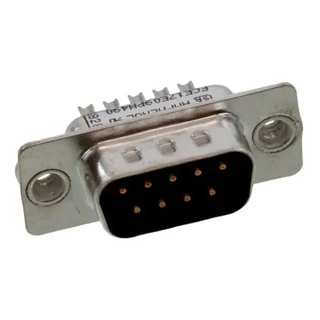 FCE17E09PM490 (CONN DSUB PLUG 9POS STR SLDR CUP)