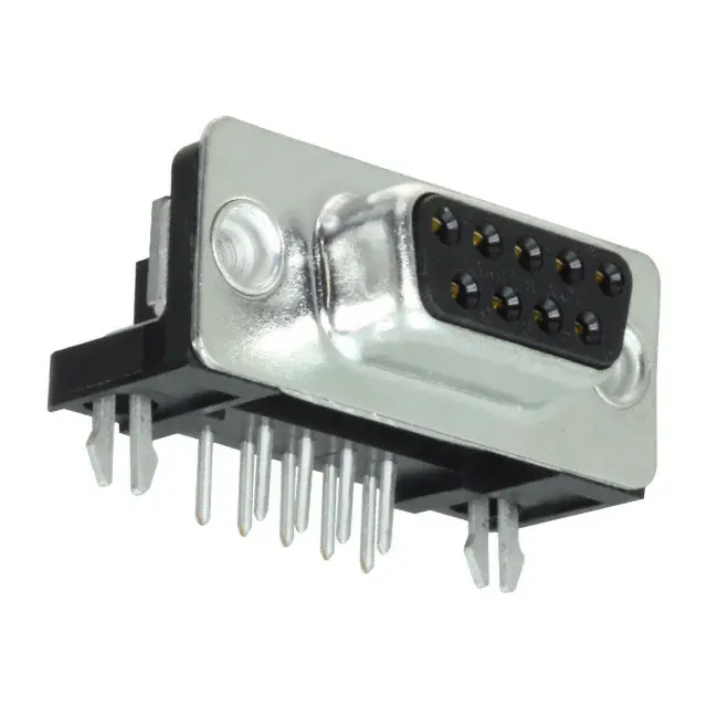 FCE17E09SA490 (CONN D-SUB RCPT 9POS R/A SOLDER)
