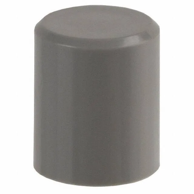 F0204 (CAP PUSHBUTTON ROUND GRAY)