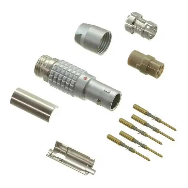 FGG.1B.305.CYCD62 (CONN PLUG MALE 5POS GOLD CRIMP)