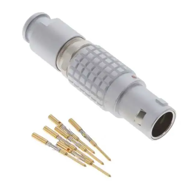 FGG.1B.306.CYCD52Z (CONN PLUG MALE 6POS GOLD CRIMP)
